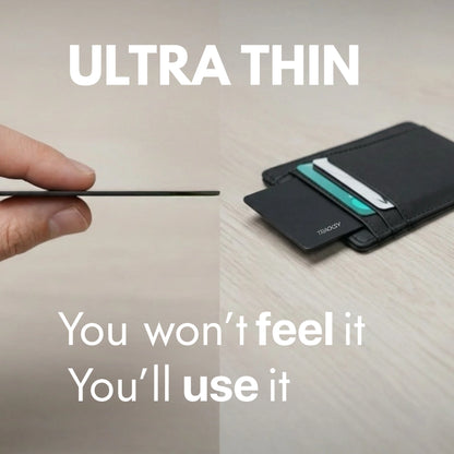 Wallet Tracking Card