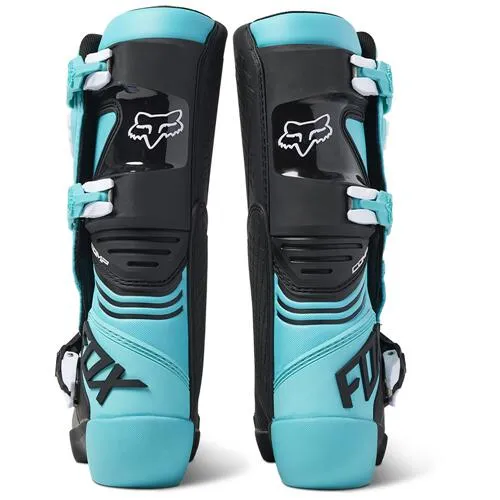 2023 FOX YOUTH COMP BOOTS [TEAL] 7