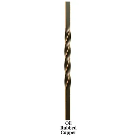 2KNUC44 | 2557 | Double Knuckle Iron Baluster | 1/2"