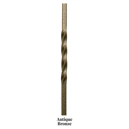 2KNUC44 | 2557 | Double Knuckle Iron Baluster | 1/2"