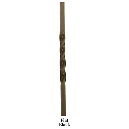 2KNUC44 | 2557 | Double Knuckle Iron Baluster | 1/2"