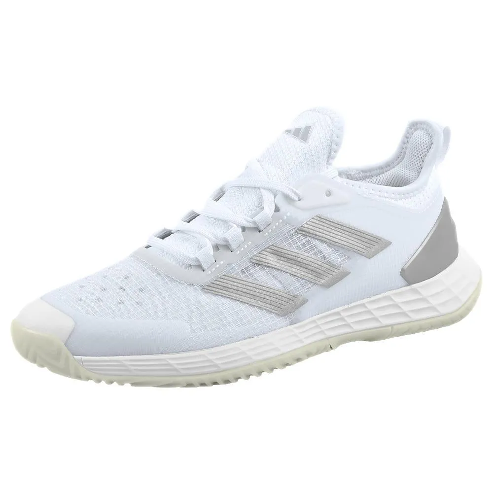 adidas Women's adizero Ubersonic 4.1 - Cloud White/Silver Metallic