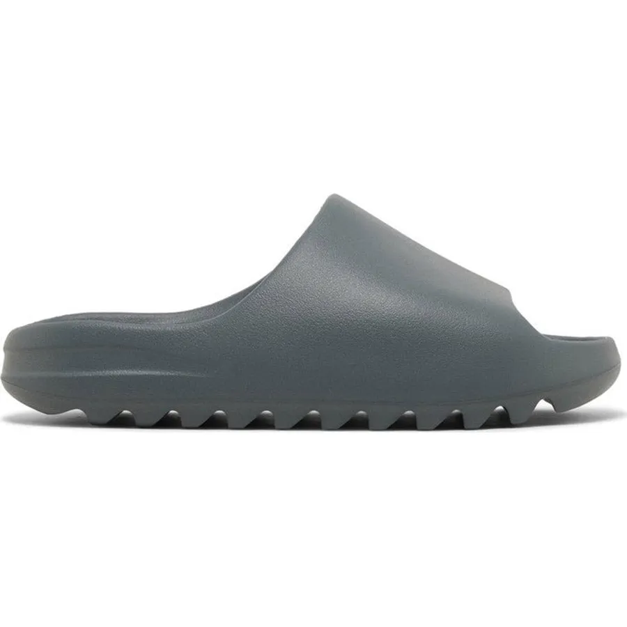 Adidas Yeezy 'Slate Marine' Slides, Slate Blue