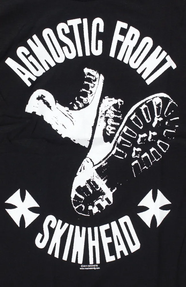 AGNOSTIC FRONT SKINHEAD T SHIRT