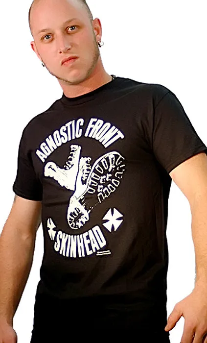 AGNOSTIC FRONT SKINHEAD T SHIRT