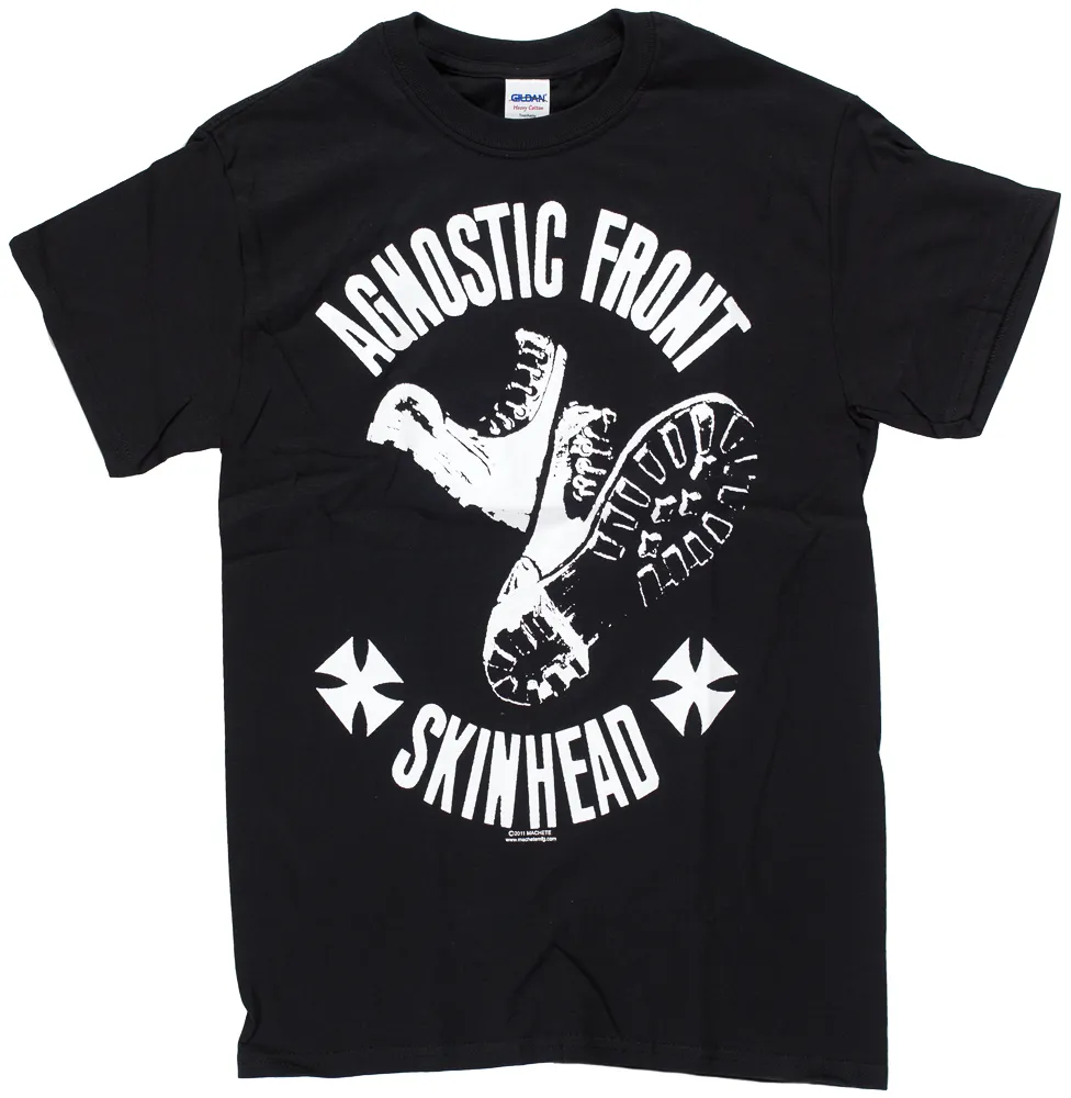 AGNOSTIC FRONT SKINHEAD T SHIRT