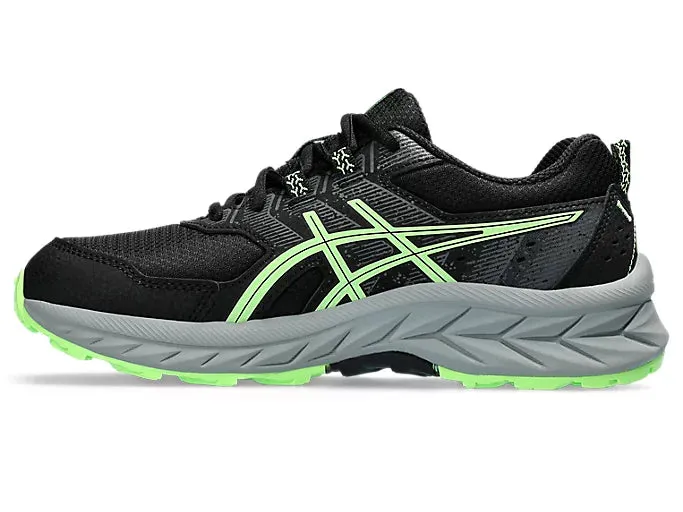 ASICS Pre Venture 9 (Black/Illuminate Green) JNR