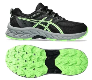 ASICS Pre Venture 9 (Black/Illuminate Green) JNR