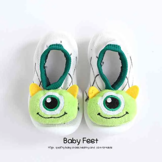 Baby Doll Sock Shoes - Big Eye Alien