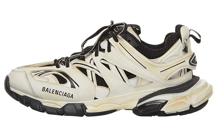 Balenciaga Track 1.0 Men Sneakers, White/Black