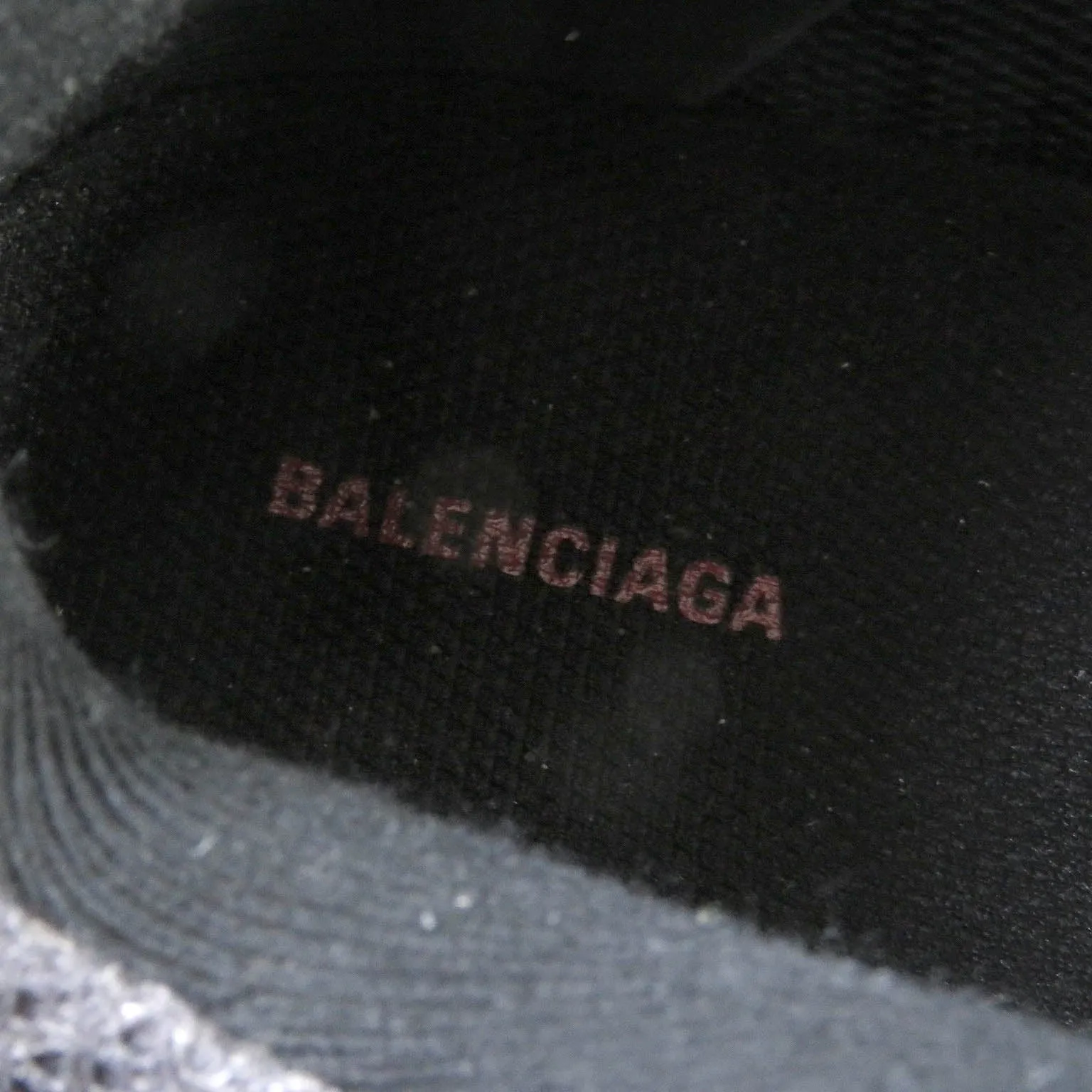 Balenciaga Track Dad Shoes Leather Black