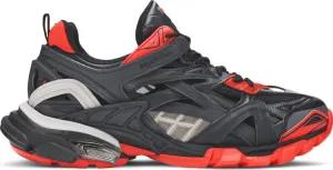 Balenciaga Track.2 Trainer Black Red Gray