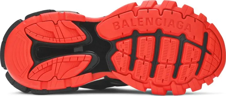 Balenciaga Track.2 Trainer Black Red Gray