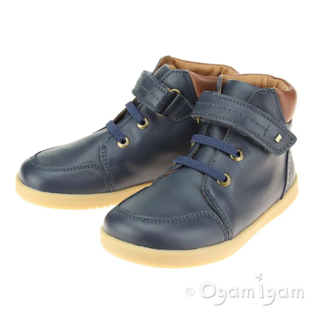 Bobux Timber Boys Navy Ankle Boot