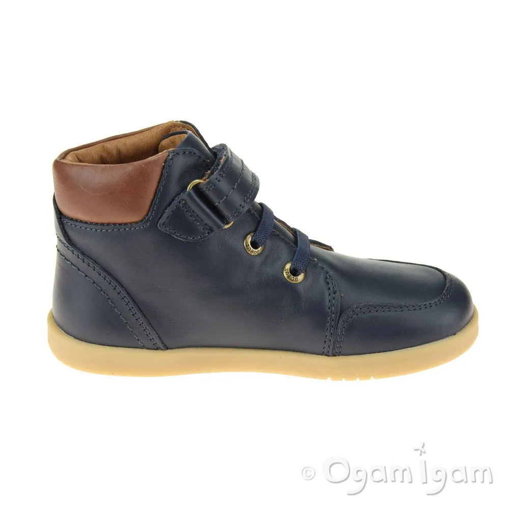 Bobux Timber Boys Navy Ankle Boot