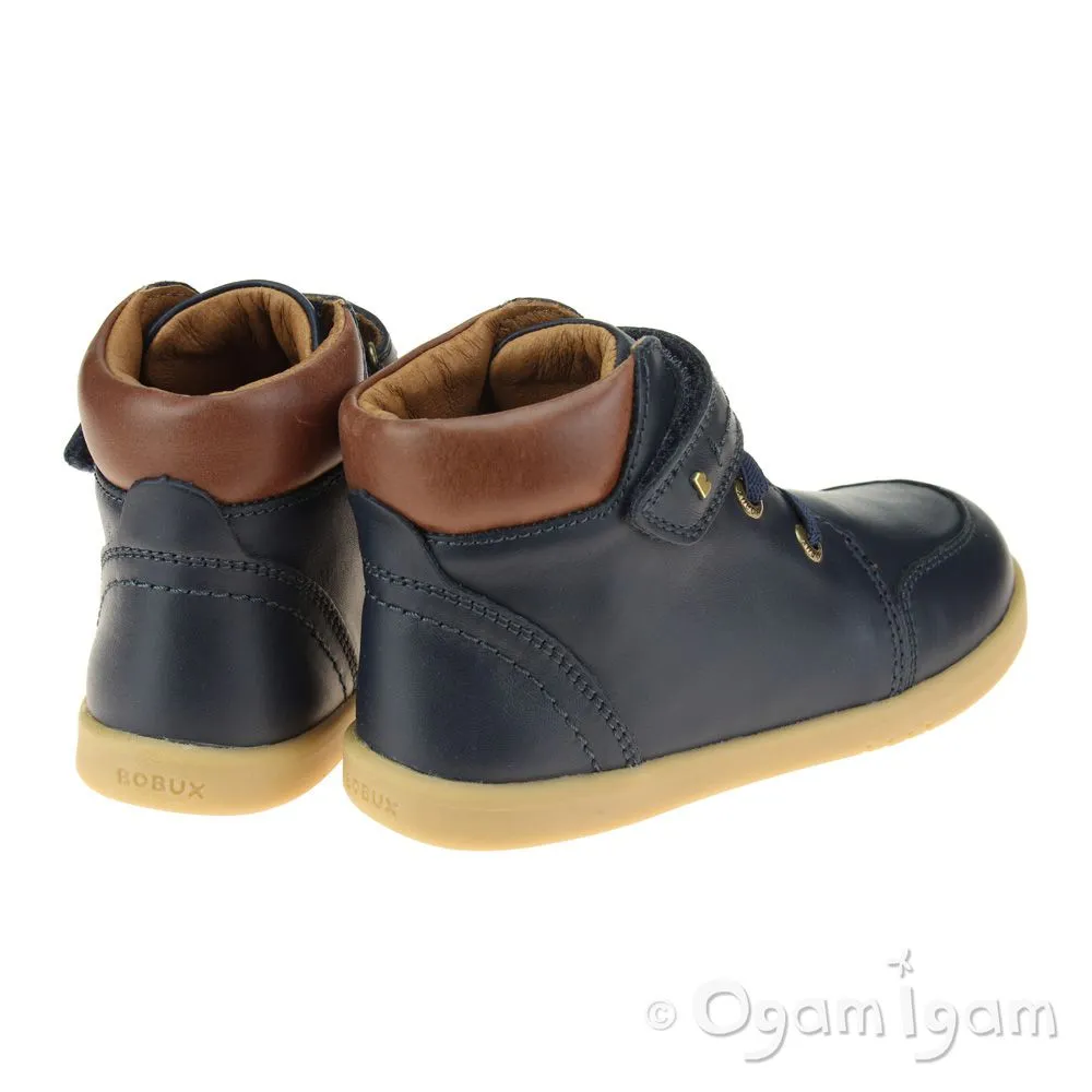 Bobux Timber Boys Navy Ankle Boot