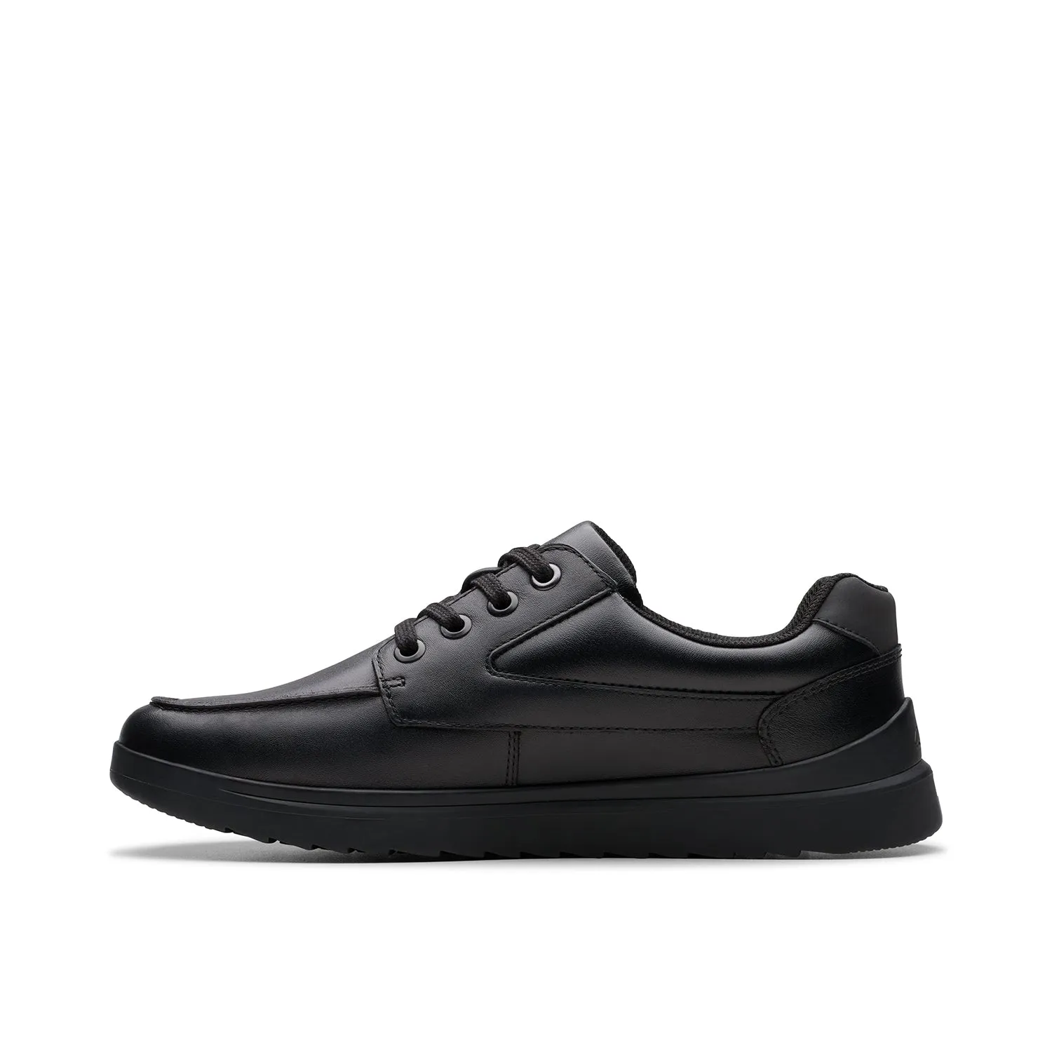 Boys - Keelan Flare Youth Black Leather