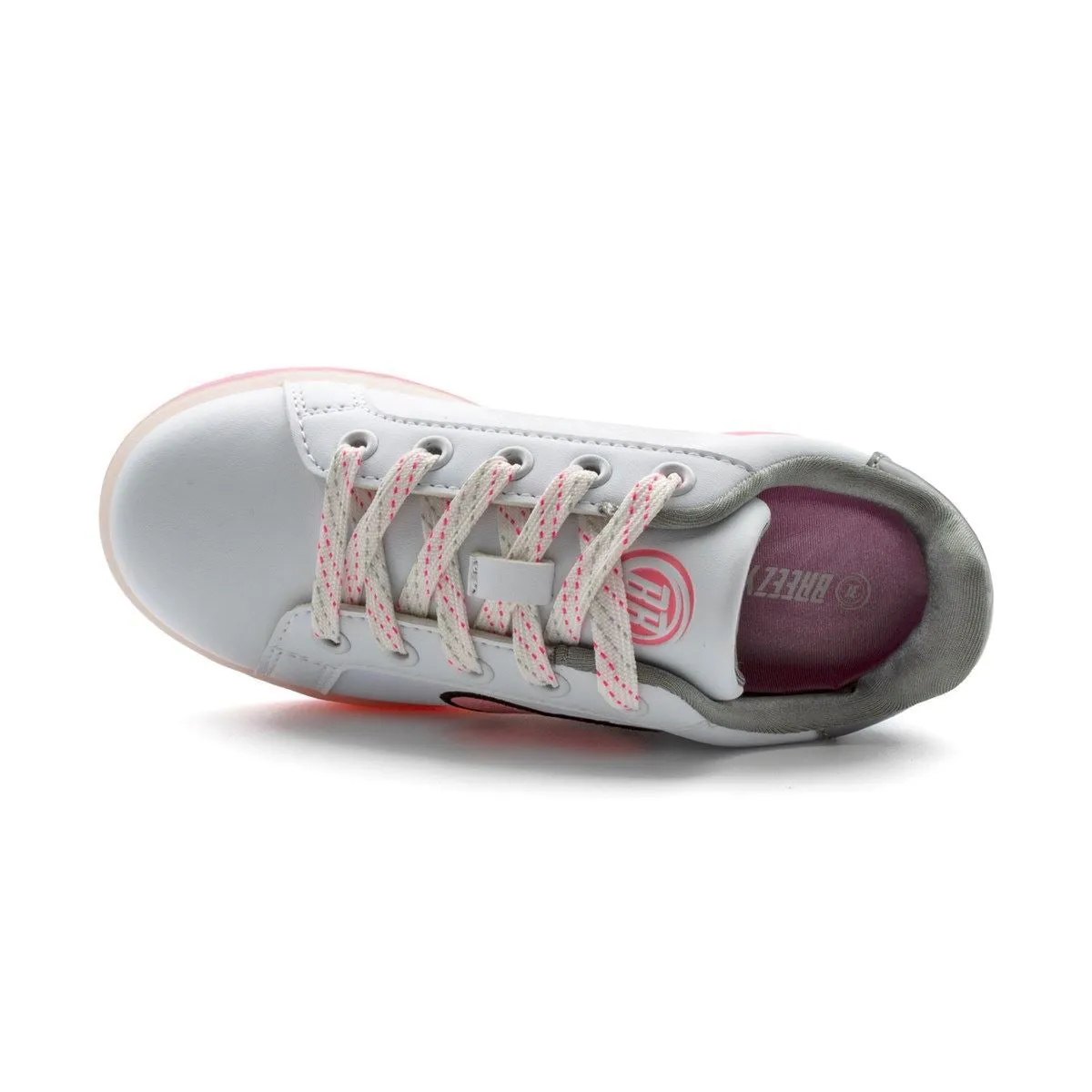 Breezy Rollers Light Heart - Pink - UK:2J EU:34 US:2.5J - OUTLET