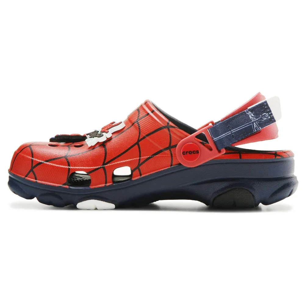 Crocs Spiderman Universal Clogs, Red