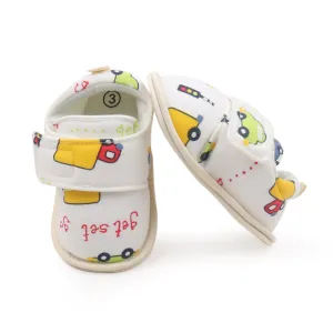 Cute Car print Baby Shoes