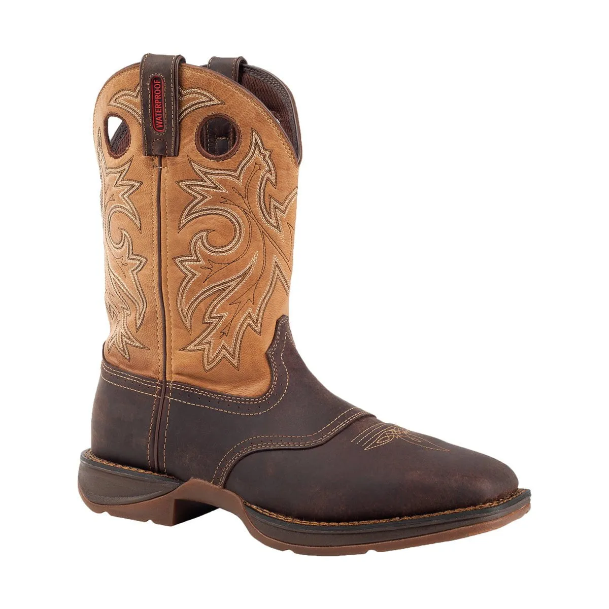 Durango Mens Brown/Tan Leather Work Boots