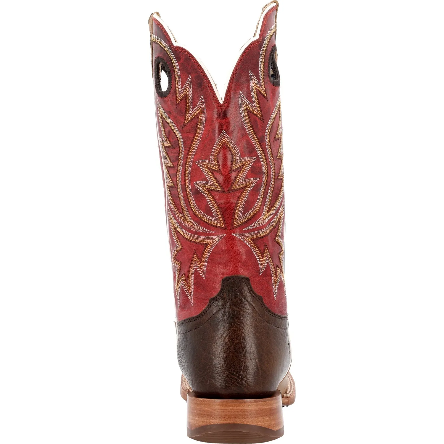 Durango Mens PRCA Western Sand Tobacco/Cayenne Bullhide Cowboy Boots