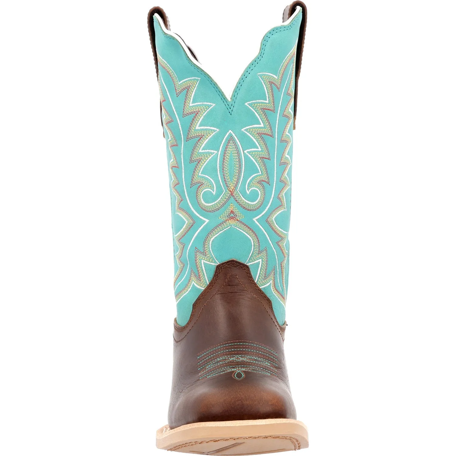 Durango Womens Lady Rebel Pro Bay/Arctic Blue Leather Cowboy Boots