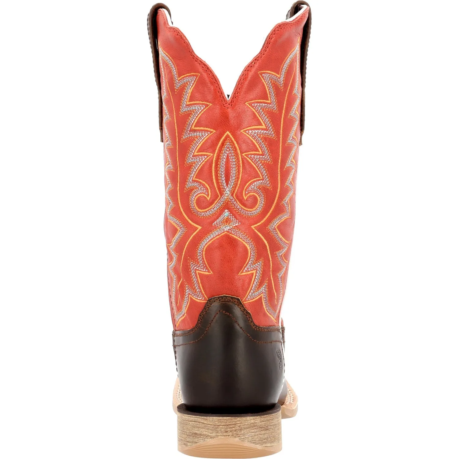 Durango Womens Lady Rebel Pro Hickory/Chili Pepper Leather Cowboy Boots