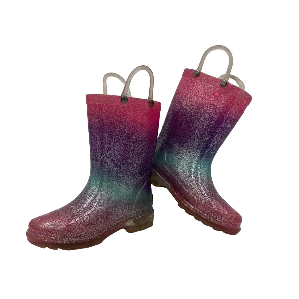 Glittery Rain Boots