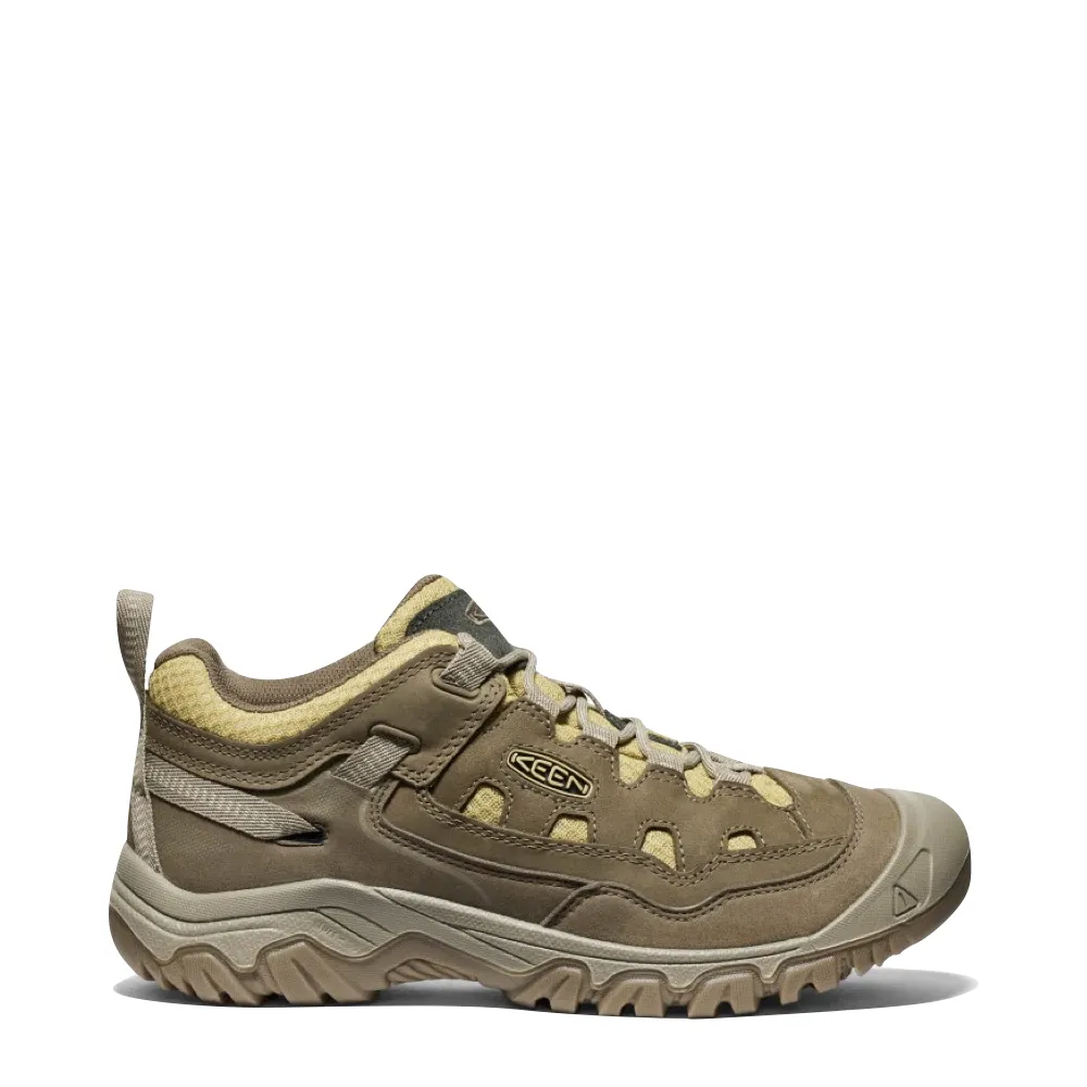 KEEN Men's Targhee IV Vented Hiking Shoe in Canteen/Khaki