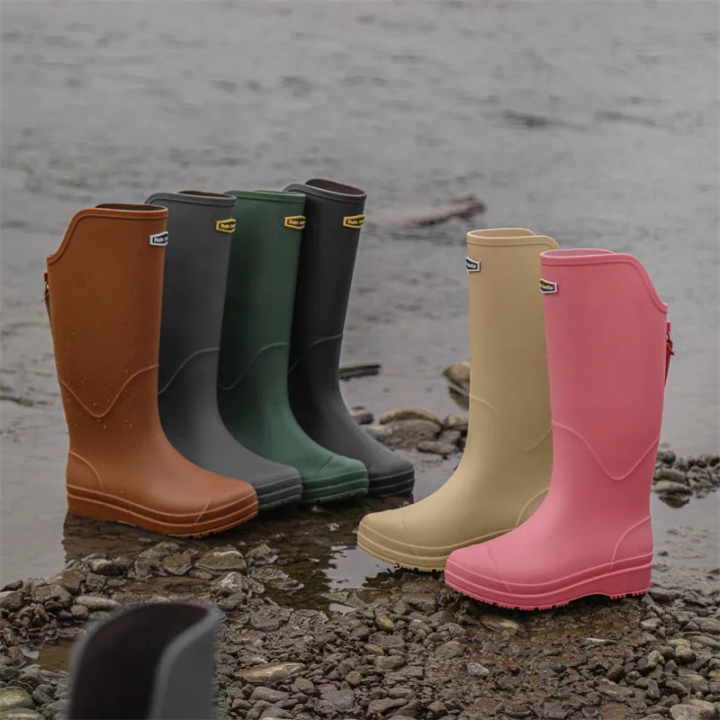 Knee-high Rain Boots Rain Shoes