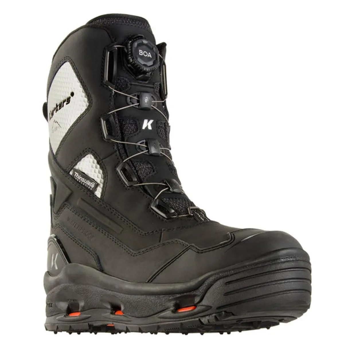 Korkers Men's Polar Vortex 1200 Winter Boots with SnowTrac Sole