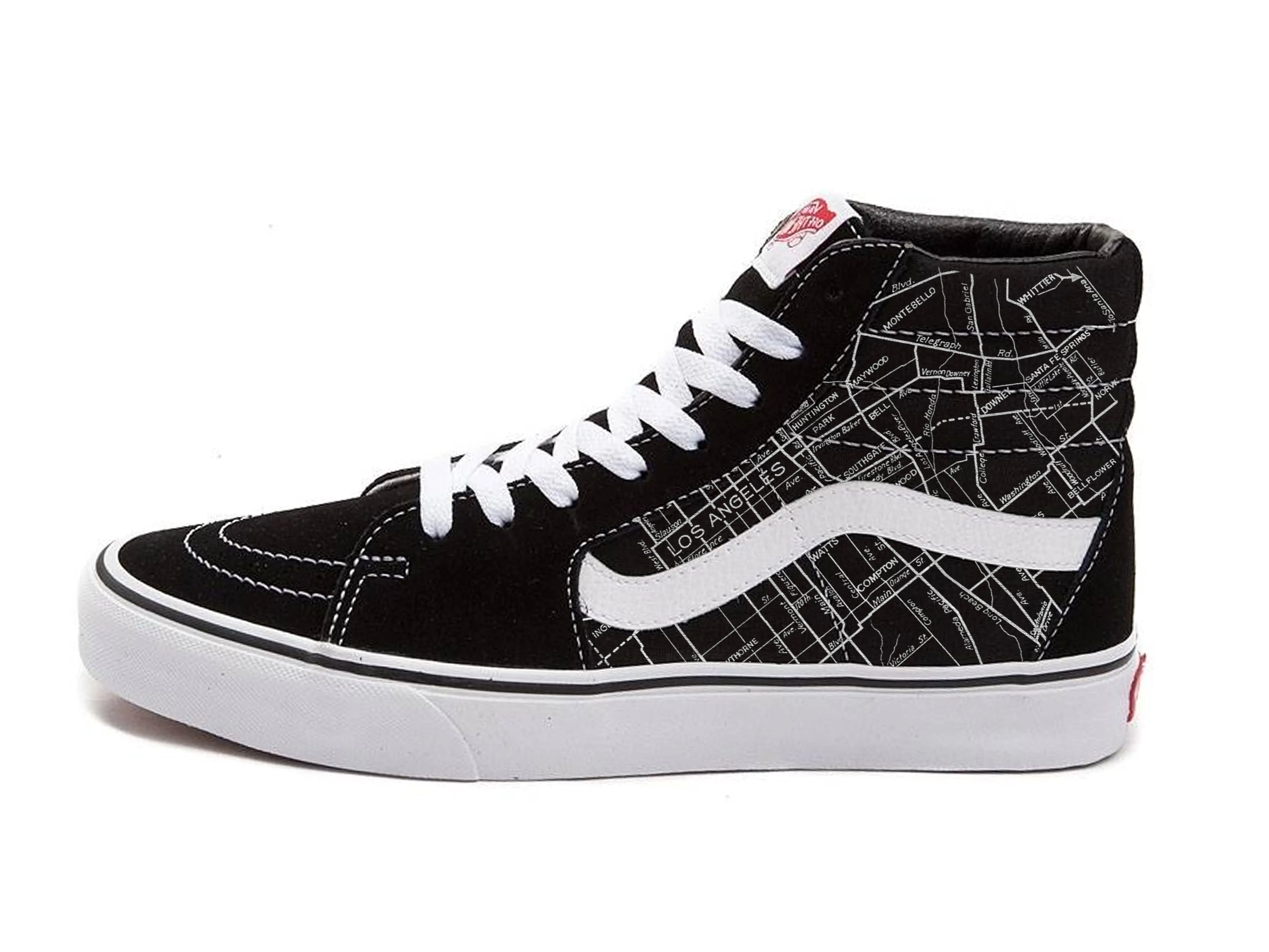 LA Roadmap Sk8 Hi Vans