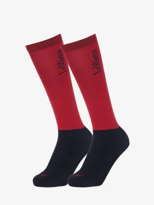 LeMieux Competition Sock Chilli 2 Pk