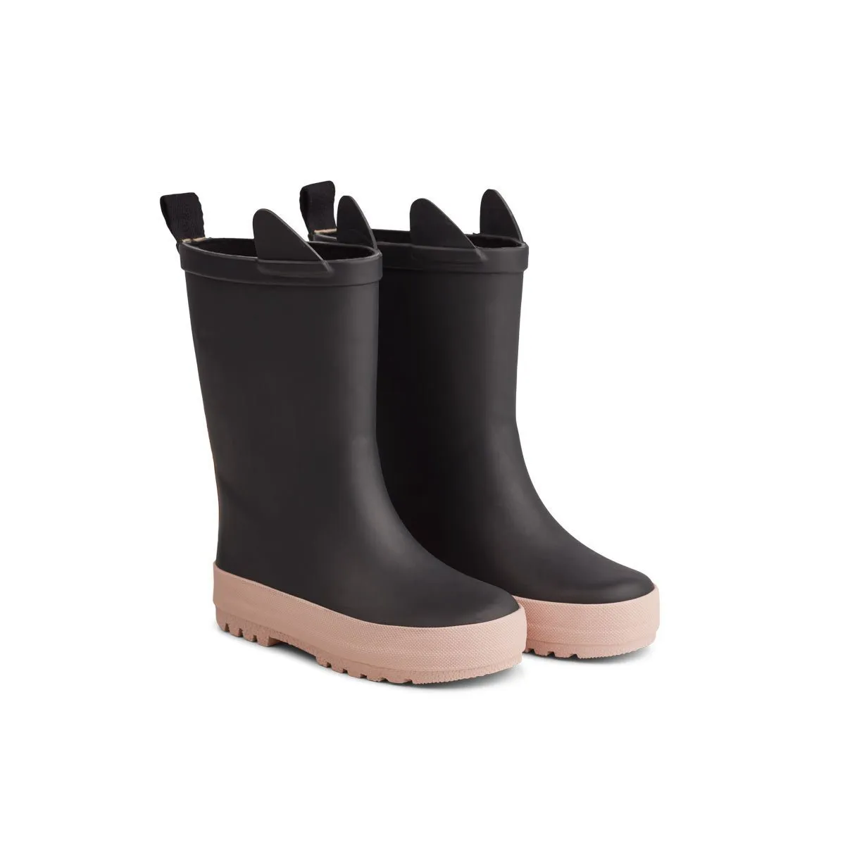 Liewood River Rain Boot Black / Rose Mix