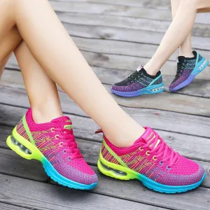 Light and Breathable Vibrant Shoes for Jogging and Exercise