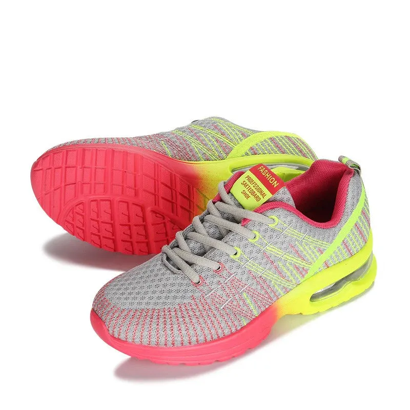 Light and Breathable Vibrant Shoes for Jogging and Exercise