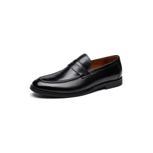 LuxeLeather Wedding Loafer Shoes