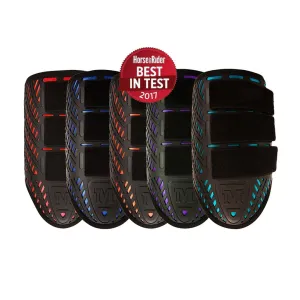 Majyk Equipe Color Elite XC Horse Hind Boots - Enhanced Protection for Equestrian Performance