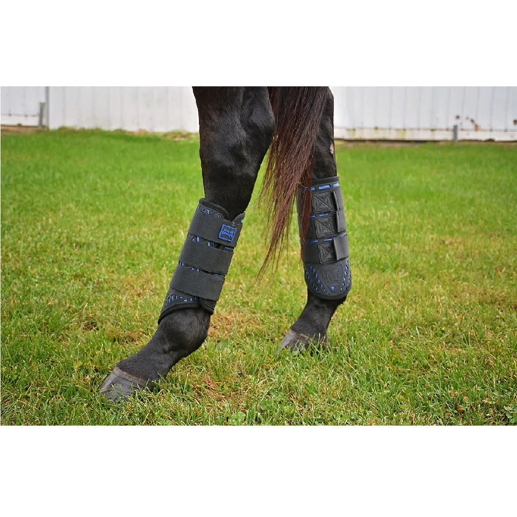 Majyk Equipe Color Elite XC Horse Hind Boots - Enhanced Protection for Equestrian Performance