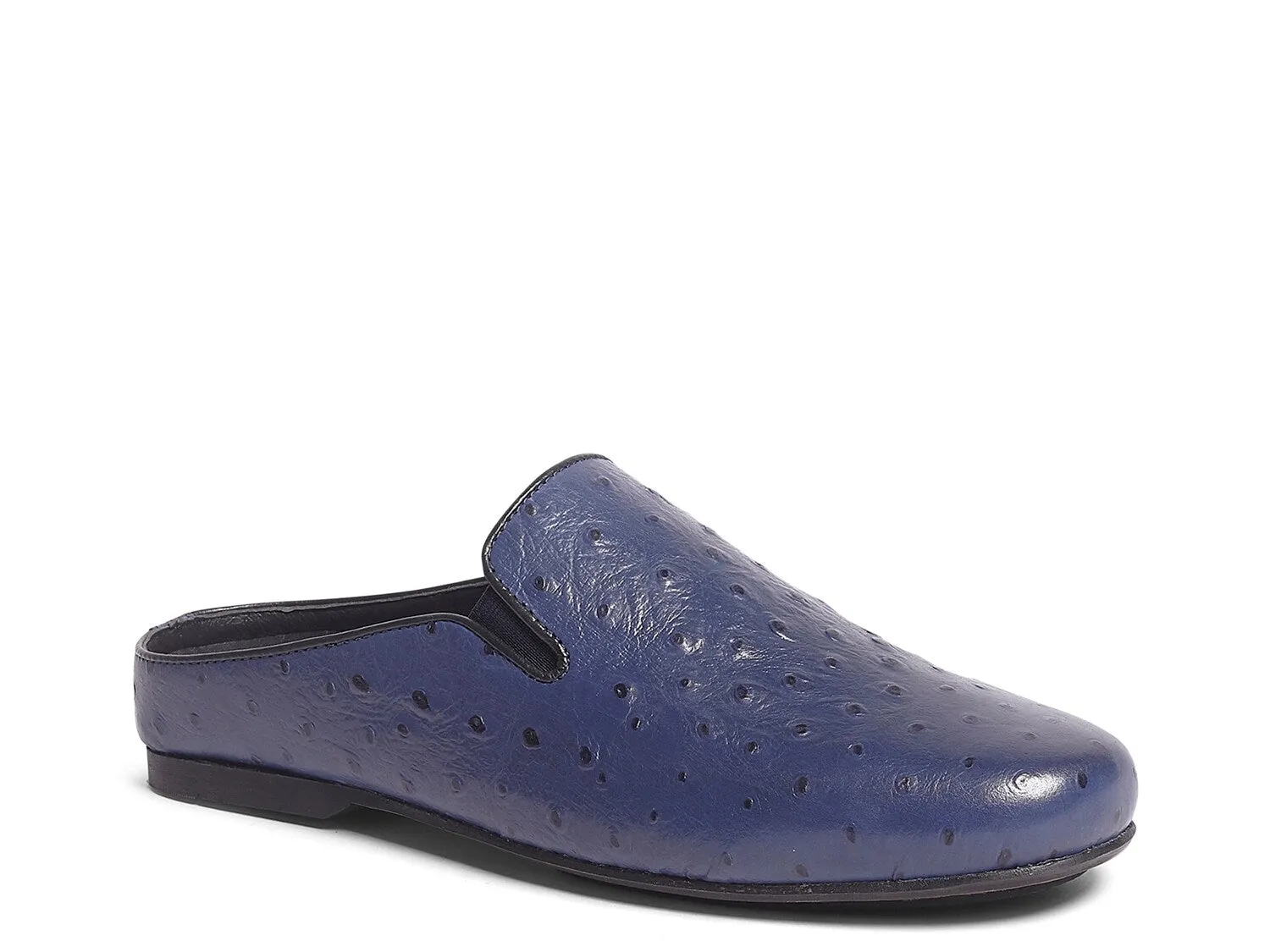 Mules Carlos by Carlos Santana Achilles Ostrich, blue