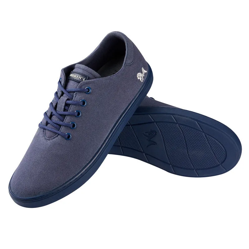 Neeman's Cotton Classic Sneakers | Marine Blue | Shoes for Men & Women