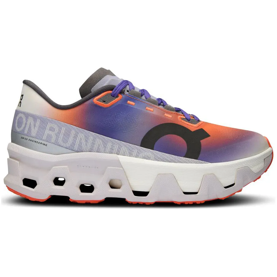 On Women's Cloudmonster Hyper Running Shoes Flame / Frost