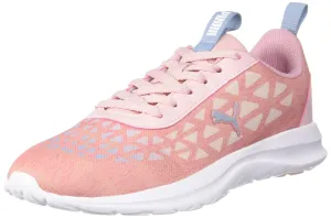 Puma womens Agile Trip Wn's IDP Blue Fog-Lotus-White Sneaker - 6 UK (38510601)