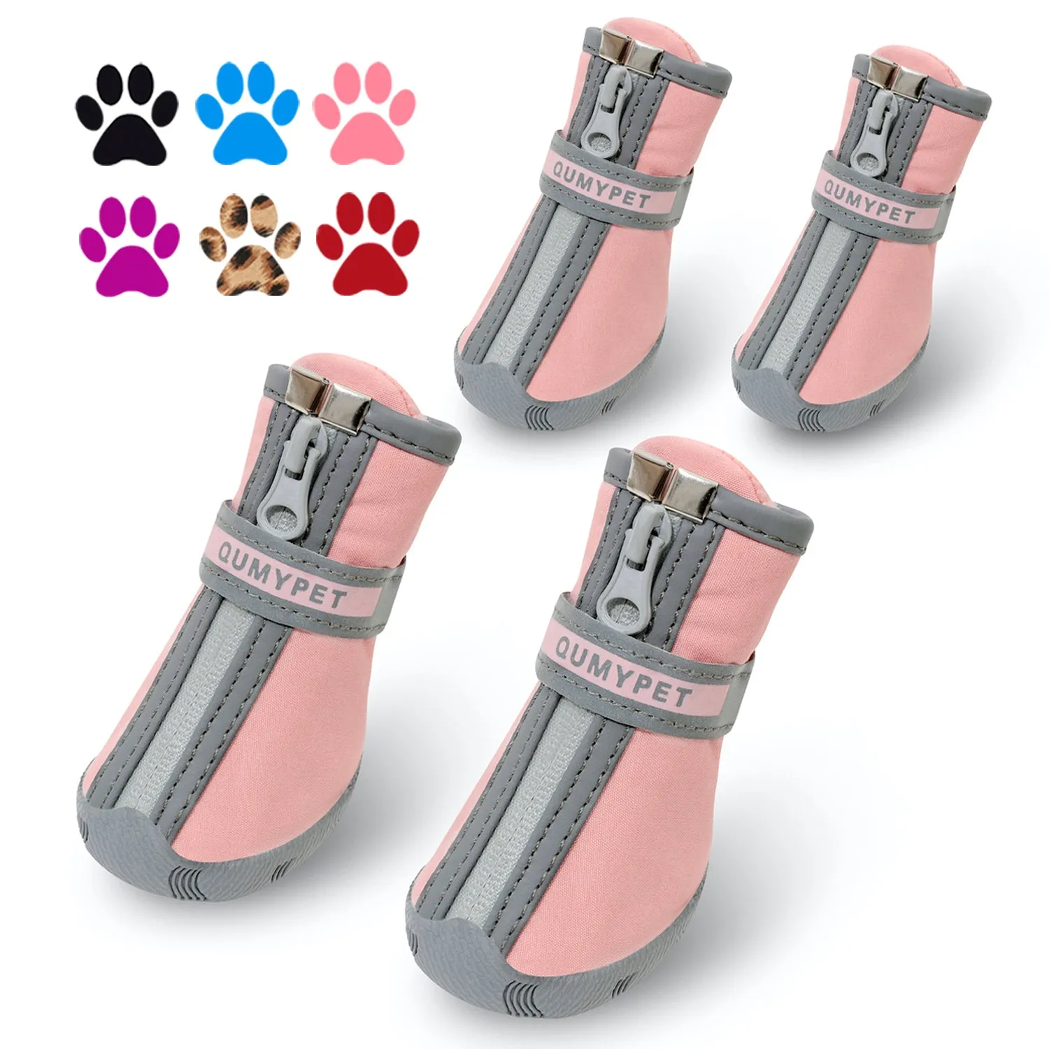 QUMY Small Breed Dog Boots