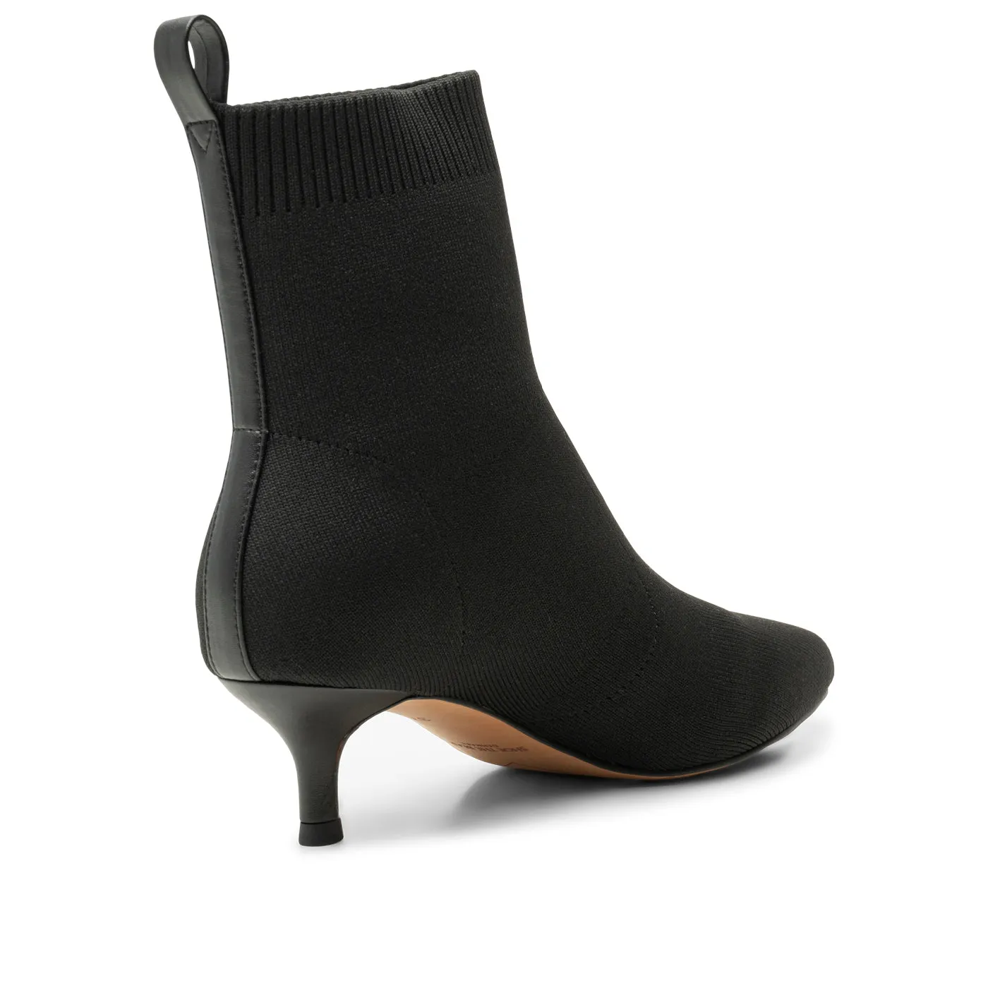 Saga bootie textile - BLACK