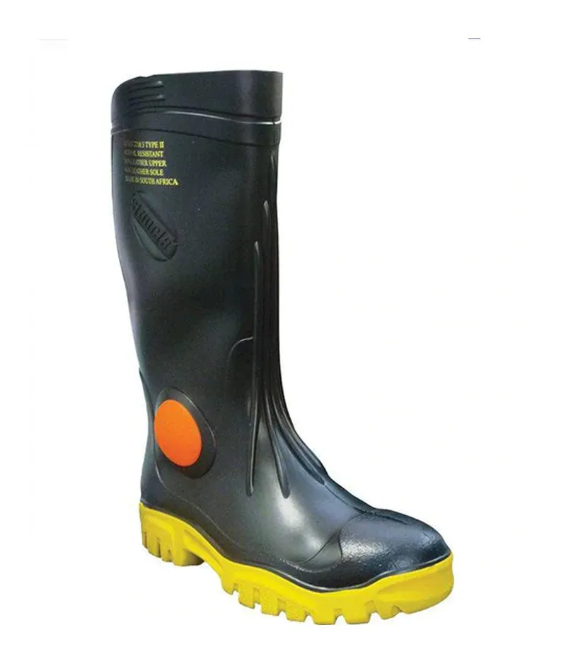 Stimela ‘Foreman’ Black Safety Toe Gumboot