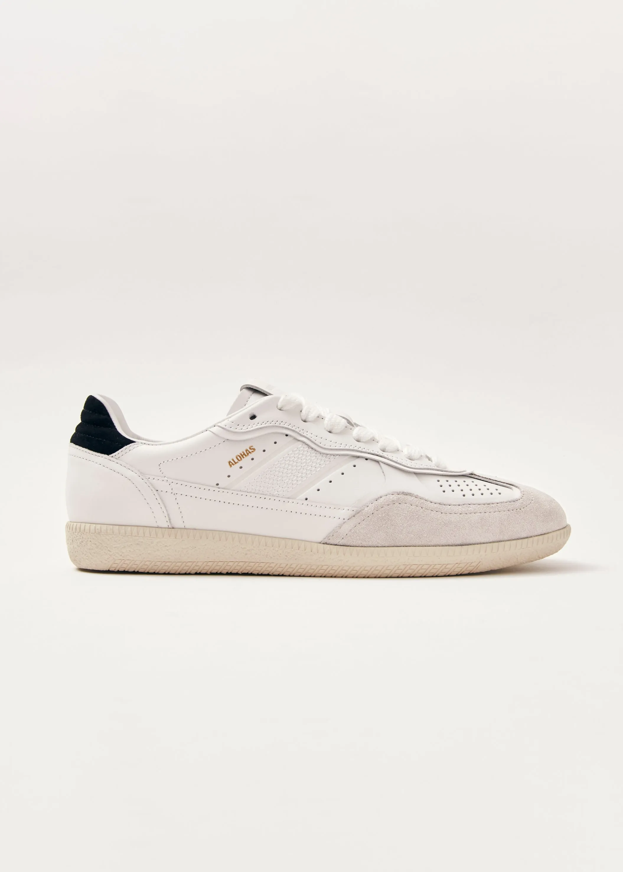 Tb.490 Leather Sneakers - White/Black