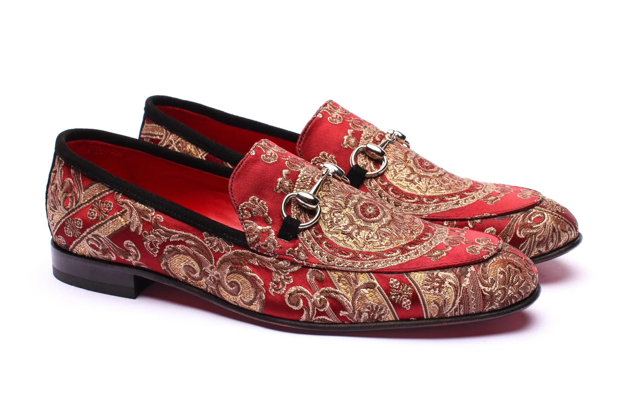 The Baroque Loafers - Red