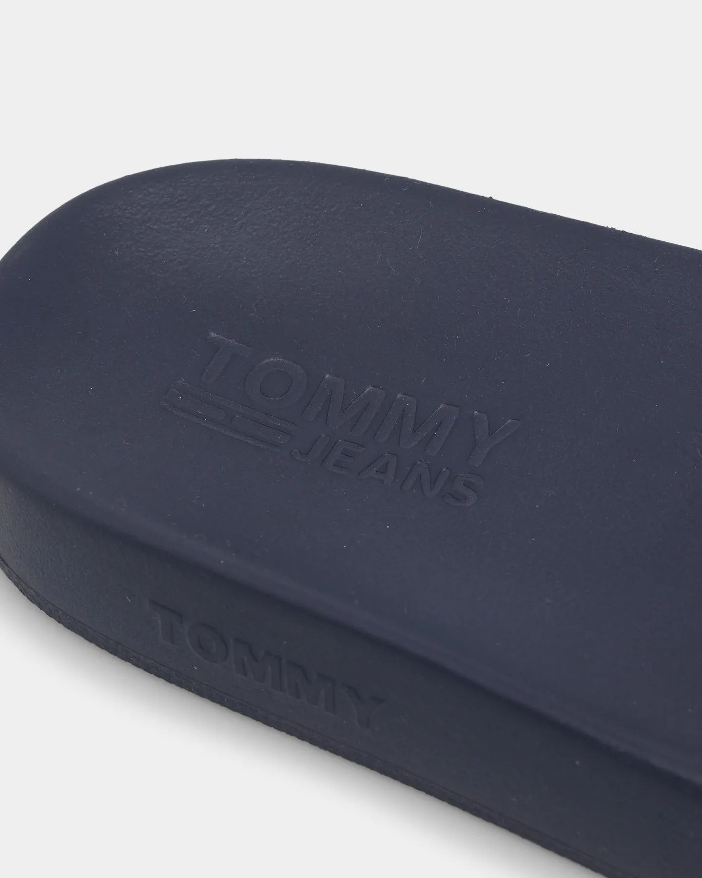 Tommy Jeans TJ Block Archive Pool Slides Twilight Navy